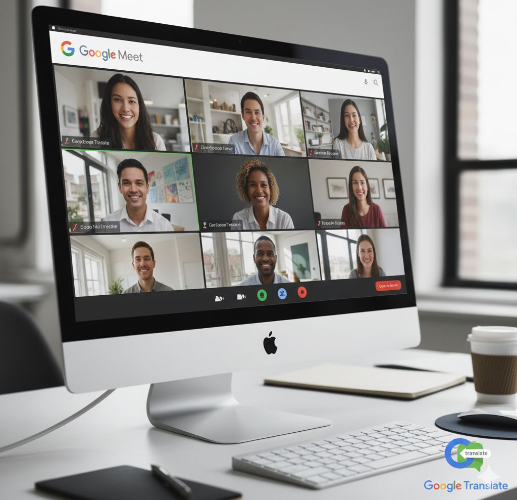 Traducción simultánea en Google Meet